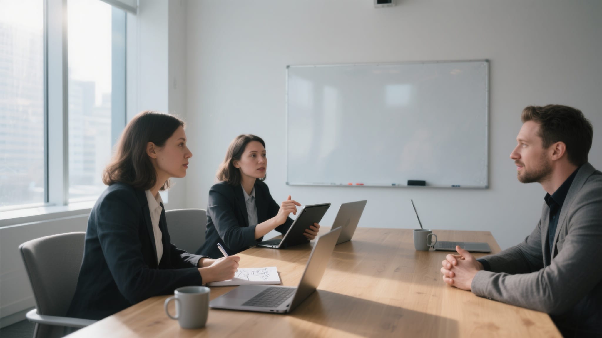 Team working together